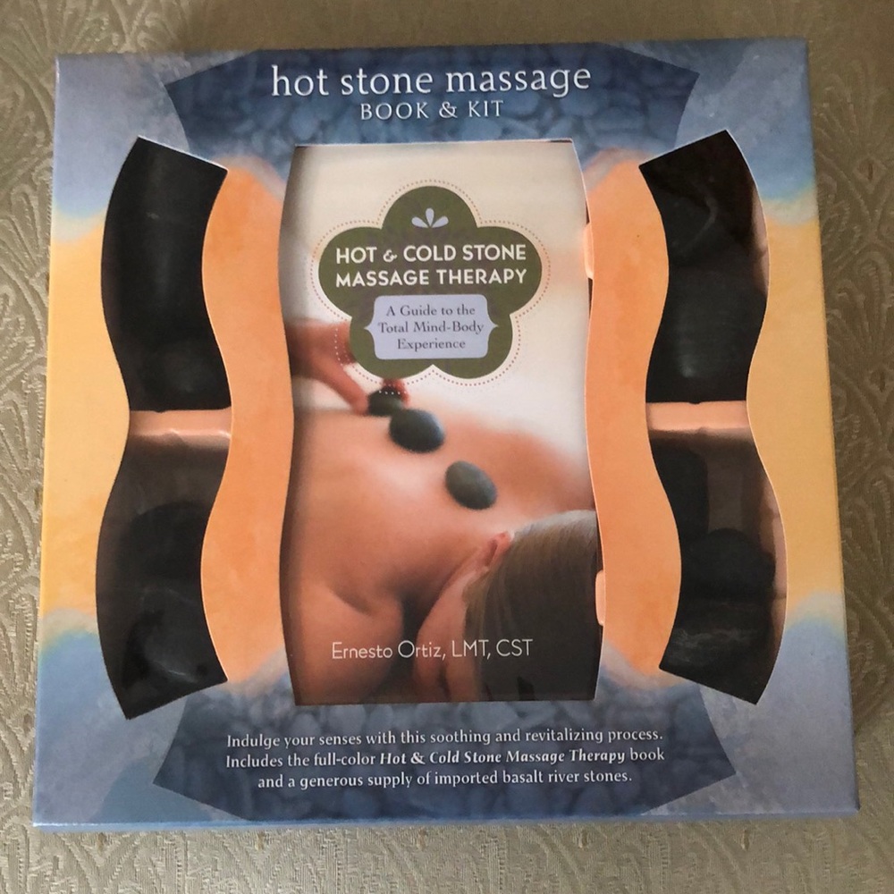 Hot Stone Massage Book and Kit